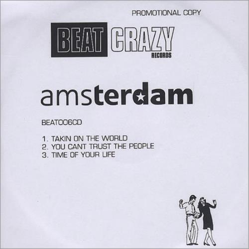 Amsterdam Takin' On The World CD-R acetate UK AF2CRTA388042