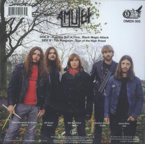 Amulet Cut The Crap 7" vinyl single (7 inch record / 45) UK 31907CU826711