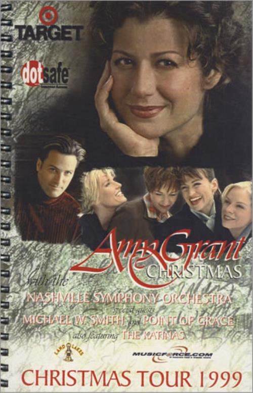 Amy Grant Christmas Tour 1999 Itinerary US GRAITCH427423