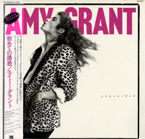 Amy Grant Unguarded vinyl LP album (LP record) Japanese GRALPUN118722