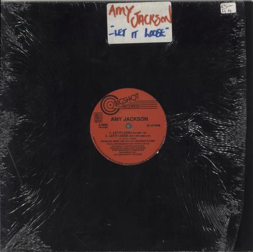Amy Jackson Let It Loose 12" vinyl single (12 inch record / Maxi-single) US Z6-12LE857237