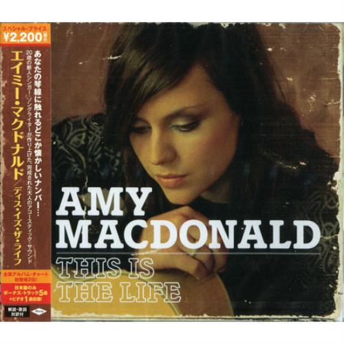 Amy MacDonald This Is The Life CD album (CDLP) Japanese AIMCDTH425647