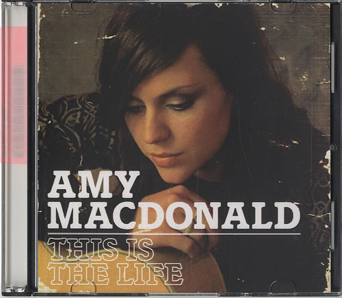 Amy MacDonald This Is The Life CD-R acetate US AIMCRTH450072