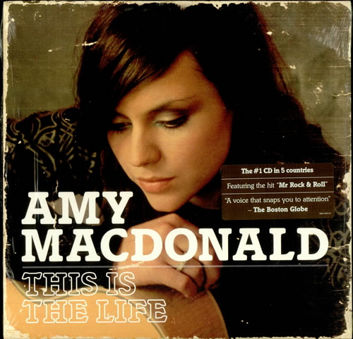Amy MacDonald This Is The Life vinyl LP album (LP record) US AIMLPTH450296