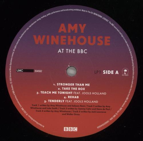 Amy Winehouse At The BBC 3-LP vinyl record set (Triple LP Album) UK AWE3LAT814285