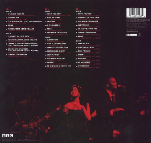 Amy Winehouse At The BBC 3-LP vinyl record set (Triple LP Album) UK AWE3LAT814285