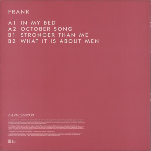 Amy Winehouse Frank - 5 Track Album Sampler 12" vinyl single (12 inch record / Maxi-single) UK AWE12FR863838