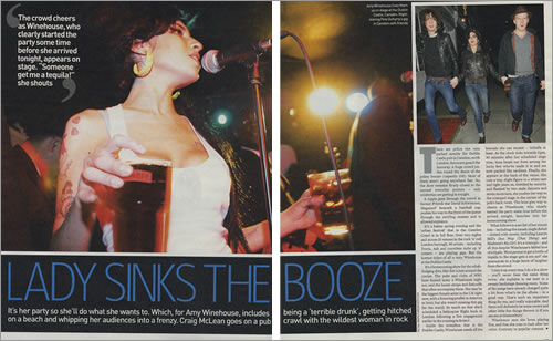 Amy Winehouse Live Magazine magazine UK AWEMALI406399