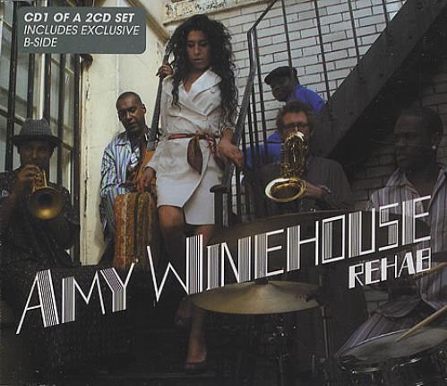 Amy Winehouse Rehab 2-CD single set (Double CD single) UK AWE2SRE377848