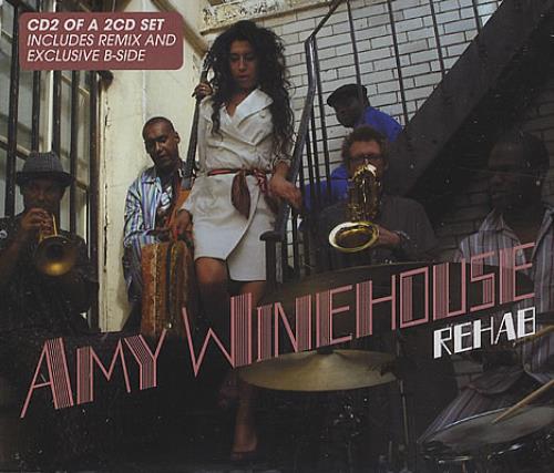 Amy Winehouse Rehab 2-CD single set (Double CD single) UK AWE2SRE377848