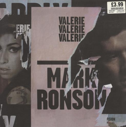 Amy Winehouse Valerie 10" vinyl single (10 inch record) UK AWE10VA416101