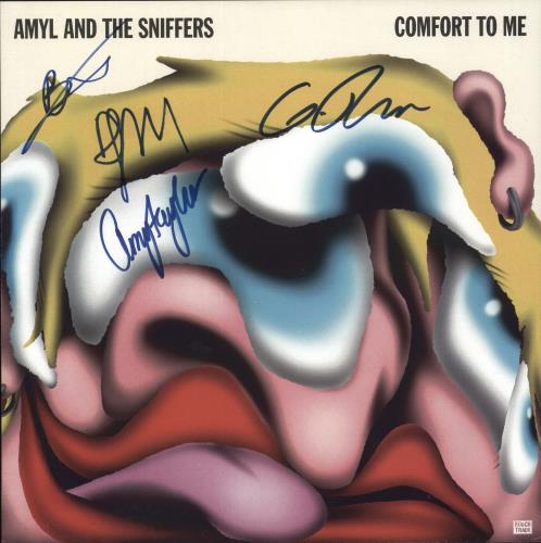 Amyl And The Sniffers Comfort To Me - + Autographed Print - Sealed vinyl LP album (LP record) UK 234LPCO878558