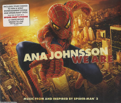 Ana Johnsson We Are CD single (CD5 / 5") German AB5C5WE449418