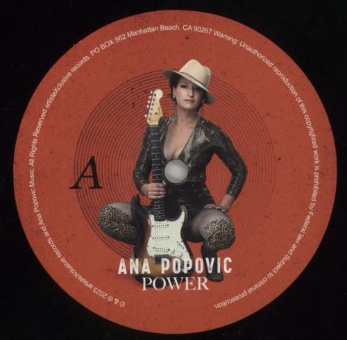 Ana Popovic Power vinyl LP album (LP record) US A-ILPPO859755