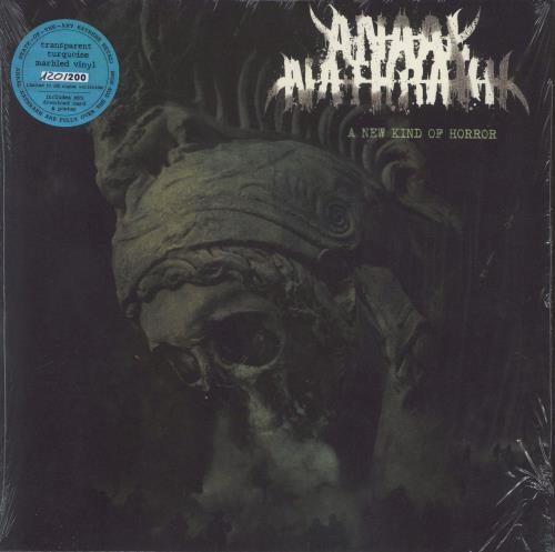 Anaal Nathrakh A New Kind Of Horror - Turquoise Transparent Marbled vinyl LP album (LP record) US 3XCLPAN818694