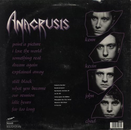 Anacrusis Manic Impressions - VG vinyl LP album (LP record) UK I9FLPMA887408