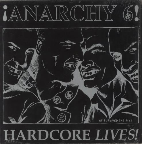 Anarchy 6 Hardcore Lives! vinyl LP album (LP record) US 82ILPHA863092