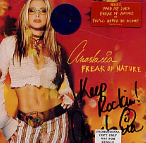 Anastacia Freak Of Nature CD album (CDLP) UK A.CCDFR230282