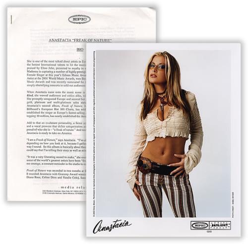 Anastacia Freak Of Nature media press pack US A.CPPFR388808
