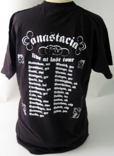 Anastacia New Cross Tour T-Shirt - Small t-shirt UK A.CTSNE353786
