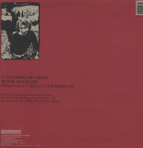 Anastasia Screamed 15 Seconds Or 5 Days 12" vinyl single (12 inch record / Maxi-single) UK AA712SE301937