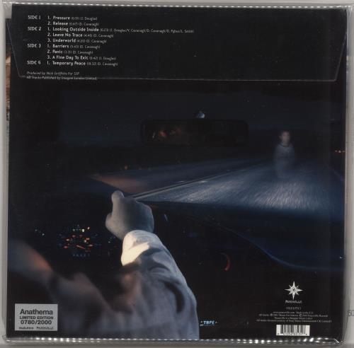 Anathema A Fine Day To Exit - 180 Gram - Numbered 2-LP vinyl record set (Double LP Album) UK A1F2LAF722331