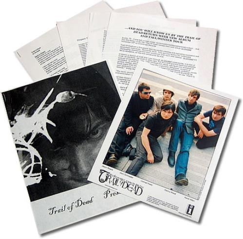 And You Will Know Us By The Trail Of Dead So Divided media press pack US AYKPPSO407848