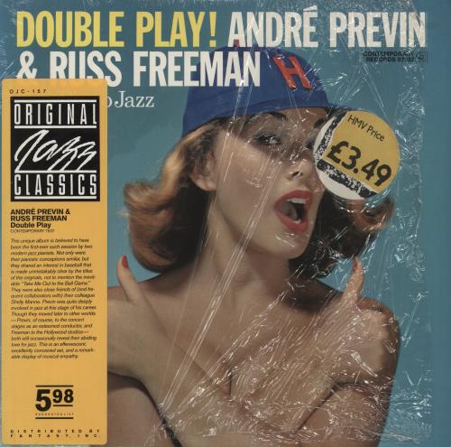Andr� Previn Double Play! vinyl LP album (LP record) US AP1LPDO875594