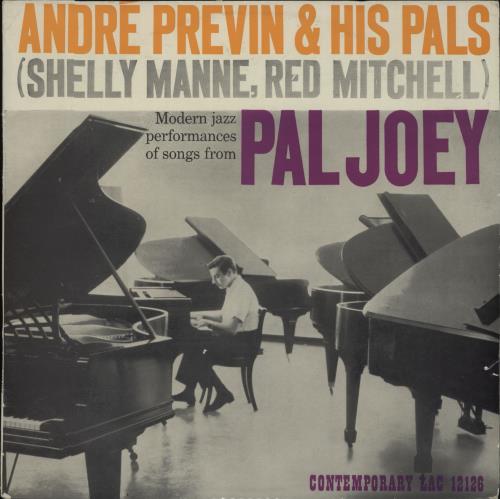 Andr� Previn Pal Joey vinyl LP album (LP record) UK AP1LPPA667871