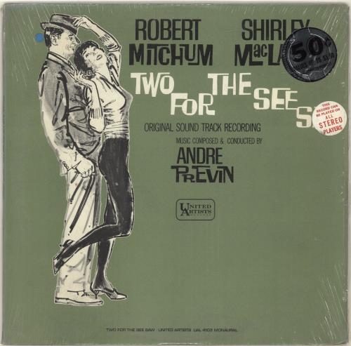 Andr� Previn Two For The See Saw vinyl LP album (LP record) US AP1LPTW700916