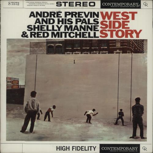 Andr� Previn West Side Story vinyl LP album (LP record) US AP1LPWE667874