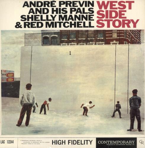 Andr� Previn West Side Story vinyl LP album (LP record) UK AP1LPWE745296
