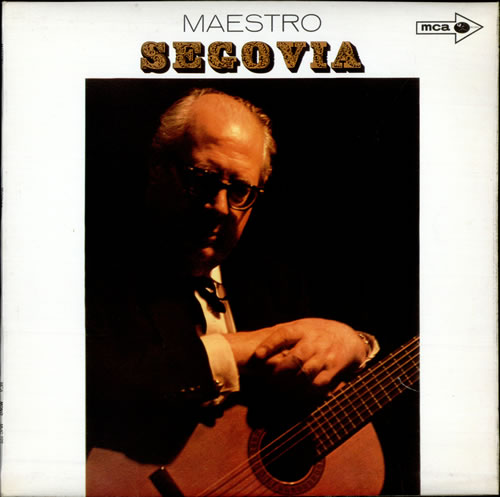 Andr�s Segovia Maestro vinyl LP album (LP record) UK AYJLPMA508318