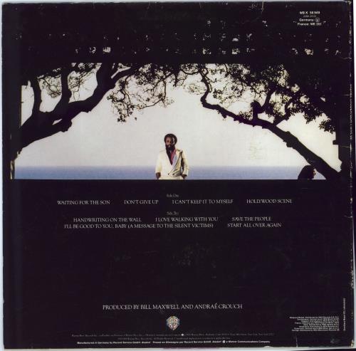 Andra� Crouch Don't Give Up vinyl LP album (LP record) German 32FLPDO776481