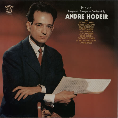 Andre Hodeir Essais vinyl LP album (LP record) German A8WLPES589917