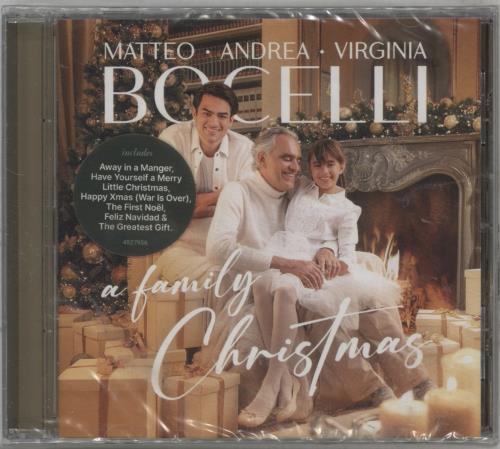 Andrea Bocelli A Family Christmas - Sealed CD album (CDLP) German ABLCDAF880557