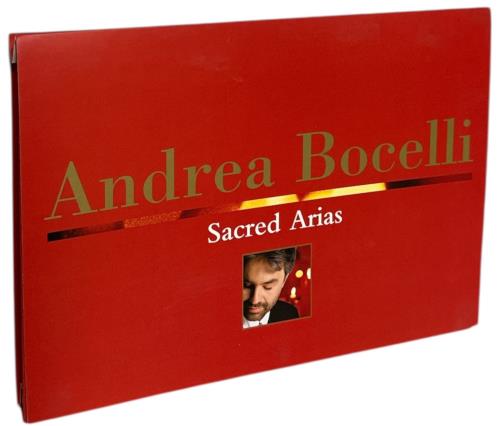 Andrea Bocelli Sacred Arias media press kit US ABLKISA157275