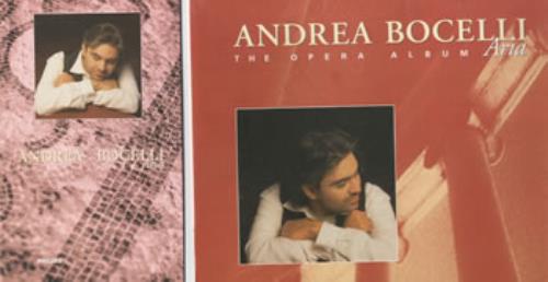 Andrea Bocelli The Opera Album - Aria media press pack Mexican ABLPPTH157276