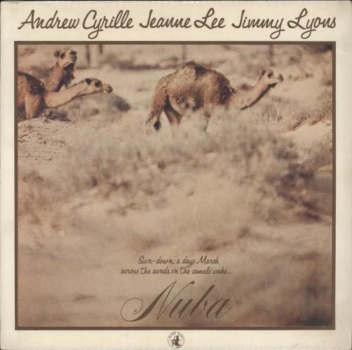 Andrew Cyrille Nuba vinyl LP album (LP record) Italian I9DLPNU707216