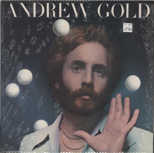Andrew Gold Andrew Gold - shrink vinyl LP album (LP record) UK ADWLPAN729062