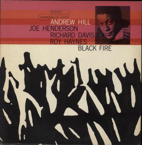 Andrew Hill Black Fire - 1st vinyl LP album (LP record) US A2TLPBL880846