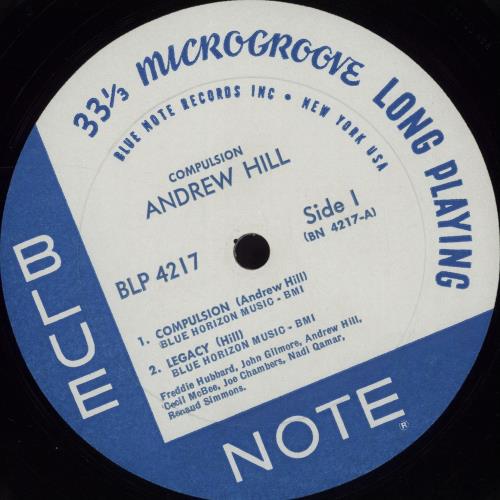 Andrew Hill Compulsion!!!!! - 1st - NY vinyl LP album (LP record) US A2TLPCO675400