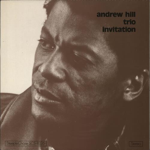 Andrew Hill Invitation vinyl LP album (LP record) Danish A2TLPIN707343