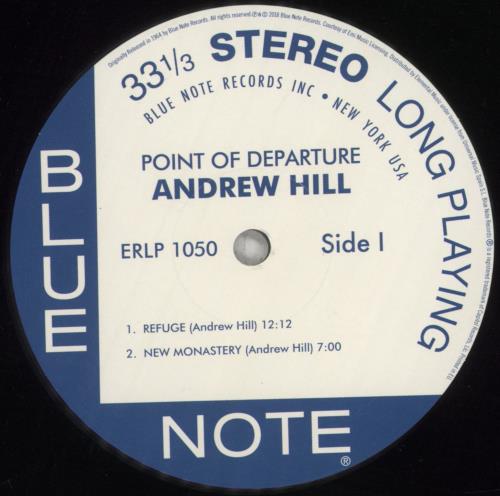 Andrew Hill Point Of Departure - 180gm vinyl LP album (LP record) UK A2TLPPO853227