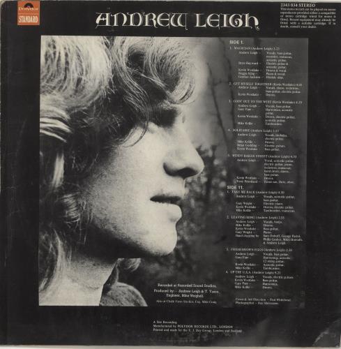 Andrew Leigh Magician - 1st vinyl LP album (LP record) UK QNPLPMA694166