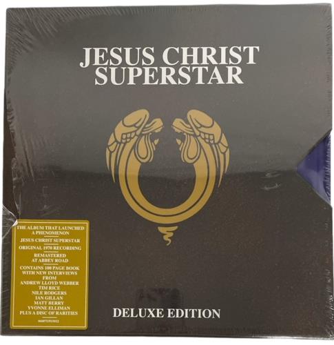 Andrew Lloyd Webber & Tim Rice Jesus Christ Superstar - Deluxe Edition - Sealed box set UK A6HBXJE795134
