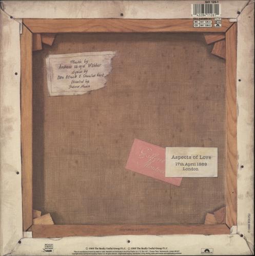 Andrew Lloyd Webber Aspects Of Love 2-LP vinyl record set (Double LP Album) UK ALW2LAS348619