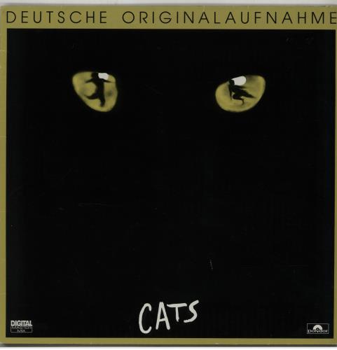 Andrew Lloyd Webber Cats - Original German Cast vinyl LP album (LP record) German ALWLPCA645811