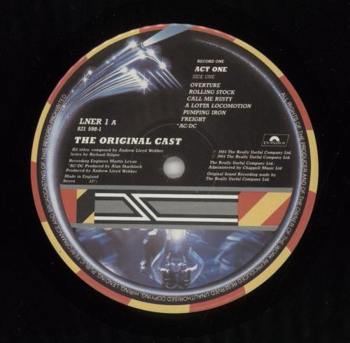 Andrew Lloyd Webber Starlight Express - Promo Stamp 2-LP vinyl record set (Double LP Album) UK ALW2LST863918