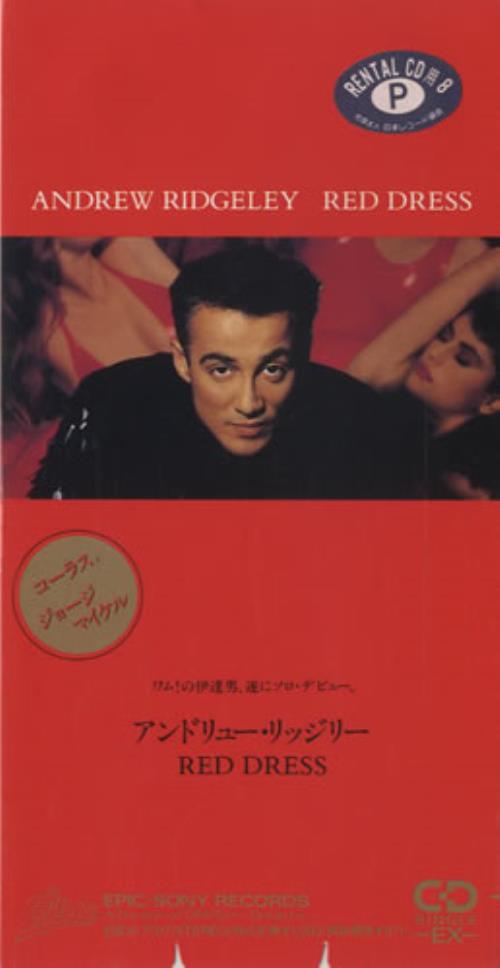 Andrew Ridgeley Red Dress 3" CD single (CD3) Japanese RDGC3RE532971